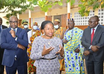 Togo/Éducation : La mairie  du golfe 1  a accueilli la cheffe du gouvernement dans sa commune.