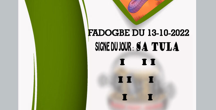 Signe du jour : SA TULA