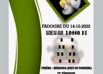 FADOGBE DU 14/10/2022