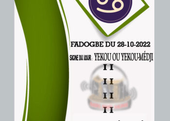 signe du jour : Yekou ou Yekou-Médji