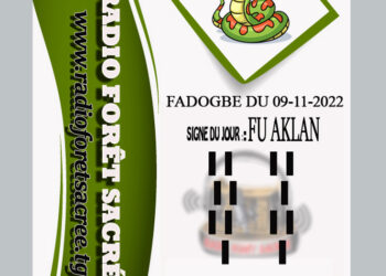FA DOGBE du 09/11/2022 – Signe du jour : FU AKLAN