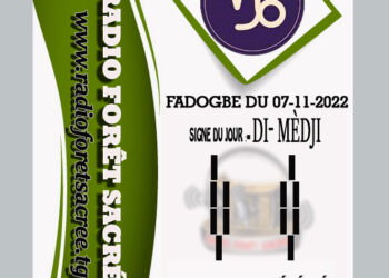 FA DOGBE du 07 Novembre 2022 – Signe du jour : Di – Médji