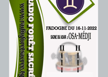 FA DOGBE du 16 Novembre 2022 – “ OSA ” ou “ OSA-MEDJI ” ou “ SA-MEDJI ”