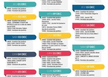 Programme de la 17ème FIL actualisé.