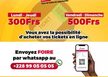 Prix d’entrée à la Foire Togo 2000