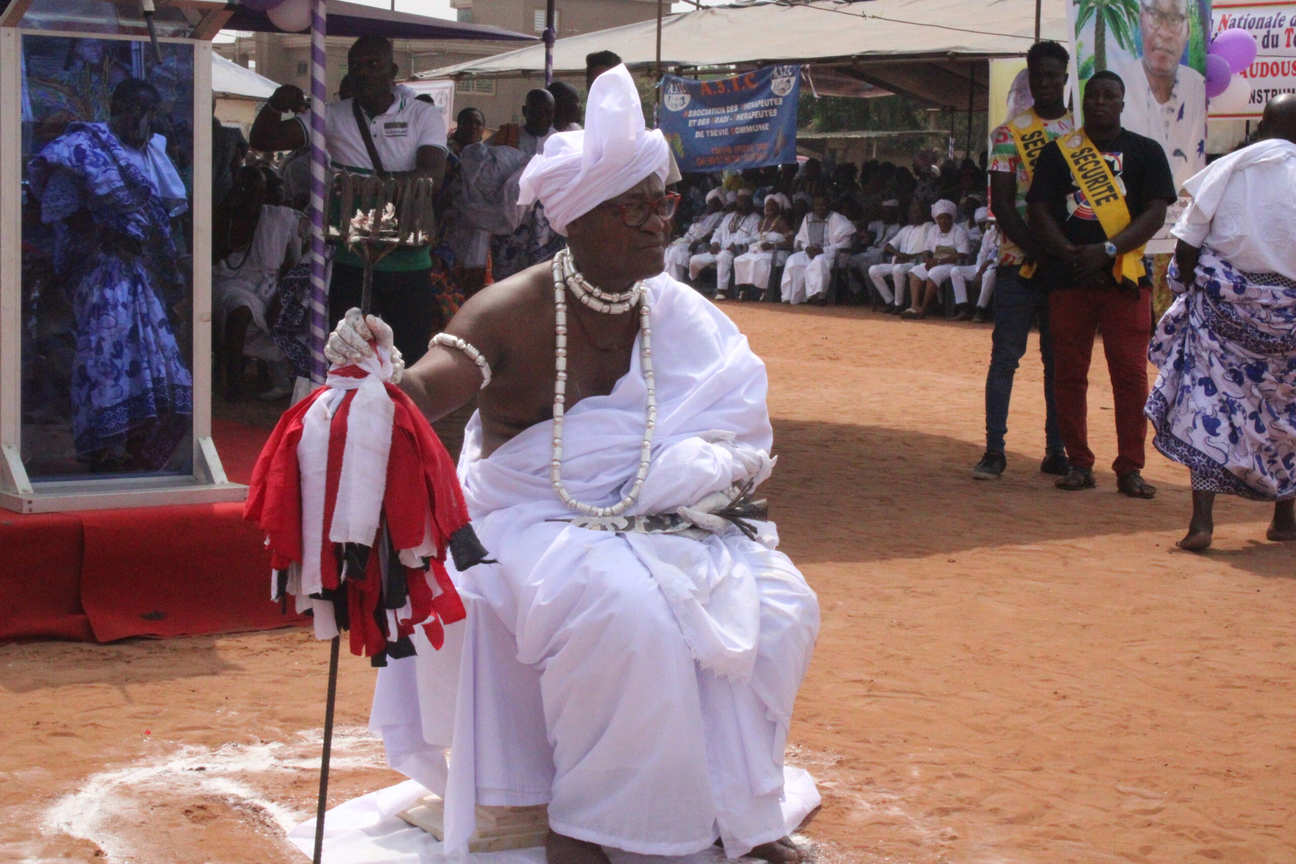 Le Président de la Fédération Nationale des Cultes Vodou et Tradition du Togo